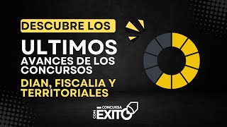 ¡Descubre Los Ultimos Avances de los Concursos DIAN FISCALIA Y Territoriales [upl. by Ivatts913]