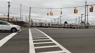 Long Island Rail Road  LIRR  Central Islip To New York  รถไฟผ่านไป  รถไฟจากลองไอแลนด์ไปนิวยอร์ค [upl. by Nutter]