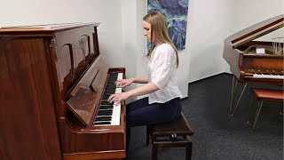 GrotrianSteinweg Jugendstil Konzertklavier  Rachmaninov  Musikalischer Moment Nr4 [upl. by Argile]