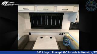 Wonderful 2023 Jayco Precept 36C Class A RV For Sale in Houston TX  RVUSAcom [upl. by Aynatahs]