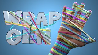 Wrap Gen 12  Create Customisable Procedural Wraps in Blender 40 [upl. by Kcered]