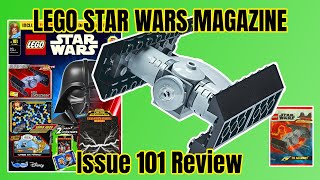 Lego Star Wars Magazine 101 amp TIE Advanced legostarwarsmagazine [upl. by Assenav]