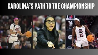 Journey To Victory South Carolina Womens Basketball Road to the Championship [upl. by Wilbur]