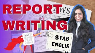 REPORT WRITING  How To Write A Newspaper Report  Format Important Tips And Examples [upl. by Eseilanna]