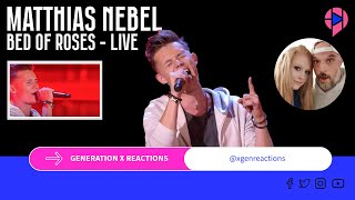 First Time Reaction Video  Matthias Nebel  Live The Voice Germany [upl. by Ardnuas]