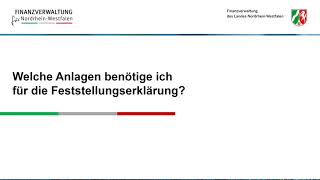 Grundsteuer mit ELSTER Diese Anlagen benötigen Sie für Ihre Feststellungserklärung [upl. by Ahsiyk]