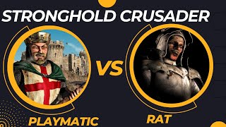 Stronghold Crusader  Quick Battle Versus Rat [upl. by Irena]