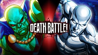 Martian Manhunter VS Silver Surfer DC VS Marvel  DEATH BATTLE [upl. by Yngiram254]