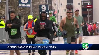 Shamrockn half marathon kicks off [upl. by Ynot]