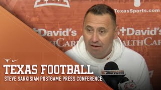 Steve Sarkisian Postgame Press Conference at Iowa State Nov 19 2023 [upl. by Lamphere]