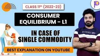 Class 11 Economics 202223  Consumer Equilibrium  L1  In Case of Single Commodity  Padhle [upl. by Phil]