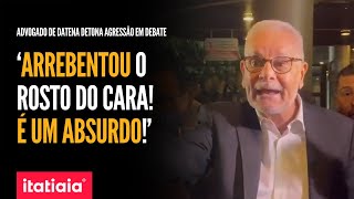 ADVOGADO DE DATENA SE REVOLTA COM AGRESSÃO DE ASSESSOR DE MARÇAL CONTRA MARQUETEIRO DE NUNES [upl. by Merp568]