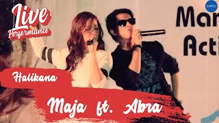 MAJA  Halikana feat Abra Live Performance [upl. by Neelia]