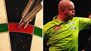 The greatest 9 darters in World Darts Championships history [upl. by Allie]