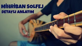 Mihriban Solfej  Detaylı Anlatım  Kısa Sap Bağlama Mihriban Solfej  Tezene Vuruşları Bağlama TV [upl. by Bridgette]