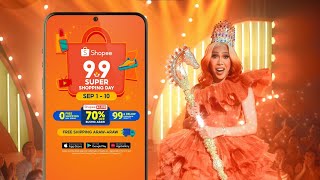 Shopee 99 Super Shopping Day na this September 110 [upl. by Ayet]