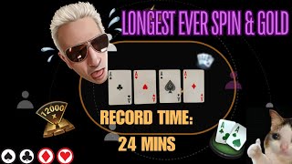 LONGEST Spin amp Gold session ever on GG Poker  Ship it🏆  ggpoker [upl. by Mikael214]