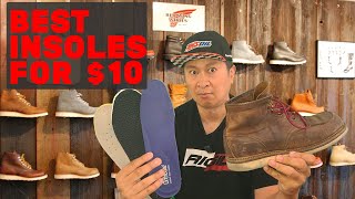 Best 10 Insoles for Work Boots  I Picked up Inserts From Amazon and Pick a Winner Happy Feet [upl. by Cob]