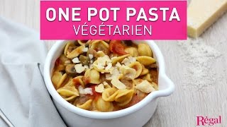 One Pot Pasta végétarien  regalfr [upl. by Iroak]