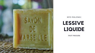 COMMENT JE FAIS MA LESSIVE AU SAVON DE MARSEILLE À MOINS DUN EURO [upl. by Aikemet202]