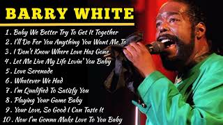 Barry White Greatest Hits Full Album  The Best Songs of Barry White 2022  Barry Whites Playlist [upl. by Miguel706]