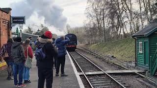 Standard 4 and Standard 5 double header this afternoon approaching Rothley station [upl. by Meggy606]