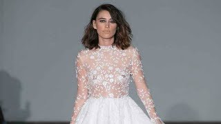 Rime Arodaky  SpringSummer 2018  Bridal Fashion Week New York [upl. by Scotty]