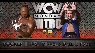 WCW NITRO 57 Booker T v DIamond Dallas Page [upl. by Sib146]