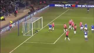 Leicester City 12 Huddersfield Town  Goals and Highlights  The FA Cup 4th Round 2013 [upl. by Magbie419]