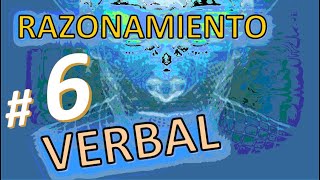 Test psicotecnico  6 RAZONAMIENTO VERBAL Resueltos y explicados [upl. by Weirick]