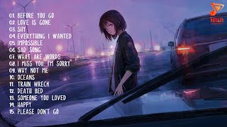 delete my feelings for you 💔 sad songs for broken hearts slowed sad music mix playlist [upl. by Rianna]