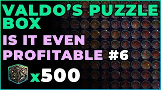 2 mirrors worth of valdos puzzle boxes  is it profitable 6 PoE 323 Affliction [upl. by Aitercul]