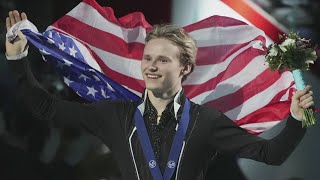 Virginia figure skater wins World Title [upl. by Ahl674]