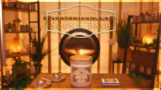 Apothecary Sound Bath  Singing Bowl ASMR Sleep Music  Meditation Music  Binaural Sleep Sounds [upl. by Davidoff]