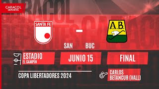 🔴 EN VIVO  Santa Fe vs Bucaramanga  Final liga Colombiana por el Fenómeno del Fútbol [upl. by Hilleary961]