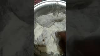 Fried Chicken Coating cooking cookingshorts eating eatingshow food foodshow shortvideo short [upl. by Areemas394]