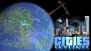 DRAINING THE OCEAN  Cities Skylines Los Vooperis 12 [upl. by Germaun]