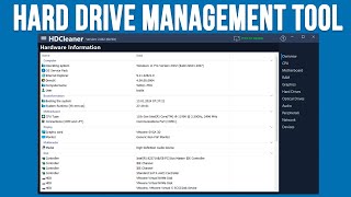 Clean and Manage Your Hard Disks and Other Windows Components with the Free HDCleaner Tool [upl. by Reni]