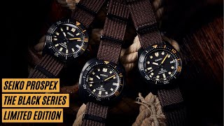 HANDSON The Seiko Black Series Limited Editions [upl. by Illac403]