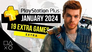 PlayStation Plus Extra January 2024 Games  PS Plus Extra January 2024 [upl. by Maziar]