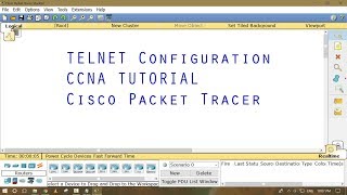 Telnet Practical CCNA  CCNA Practicals in Hindi  Computer Guru Hub [upl. by Lyssa]