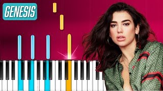 Dua Lipa  quotGenesisquot Piano Tutorial  Chords  How To Play  Cover [upl. by Eggleston995]