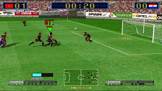 Naomi 버추어 스트라이커 2 2000 모로코 플레이 5 Virtua Striker 2 2000 Morocco play 5 랭킹 모드 [upl. by Darin]