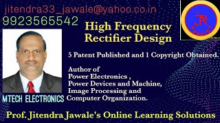 High Frequency Rectifier Diode circuit Power Electronics [upl. by Etteloc]