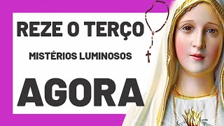 MISTÉRIOS LUMINOSOS DO TERÇO  Quintafeira REZE AGORA tercoluminoso [upl. by Nirehtak]