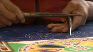 Making of a Sand Mandala [upl. by Lam]