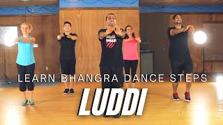 Learn Bhangra Dance Online Tutorial For Beginners  Luddi Step By Step  Lesson 14 [upl. by Rudyard]