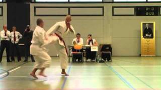 Shotokan Karate  Kumite  Berlin Cup 2010 [upl. by Osterhus]