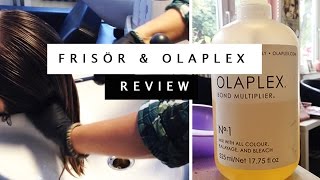 FRISÖRBESUCH amp OLAPLEX Erfahrung  Wundermittel gegen kaputte Haare review deutsch [upl. by Relyk]