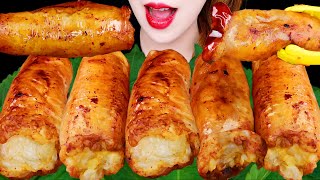 ASMR BEEF LARGE INTESTINES DAECHANG EATING SOUNDS MUKBANG 먹방 咀嚼音 [upl. by Ahsenrac]